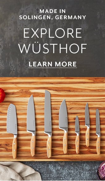 Made in Solingen, Germany. Explore Wusthof, Learn More. Wusthof Amici knives on cutting board.