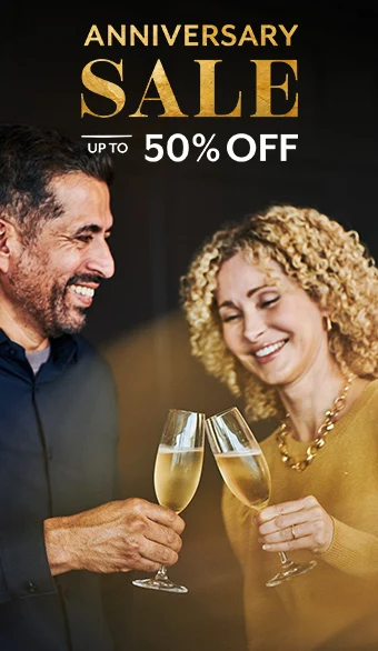 Anniversary Days up to 50% off.