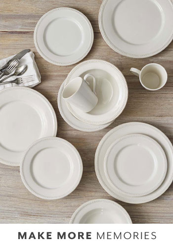 Pearl dinnerware