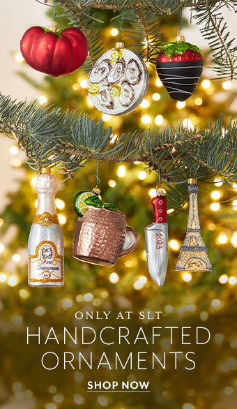 Only at Sur La Table. Handcrafted Ornaments.  Shop now.