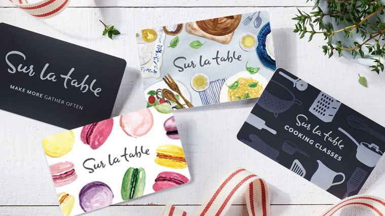 SUR LA TABLE Holiday Cookies 2017 Gift Card $0 