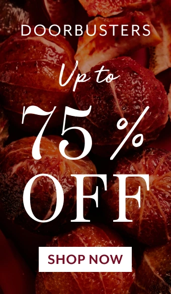 Doorbusters up to 75% off. Shop now.