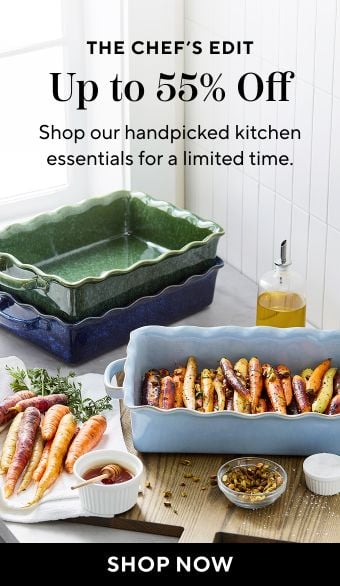 The Chef's Edit up to 55% off. Shop our handpicked kitchen essentials for a limited time.  Shop now.