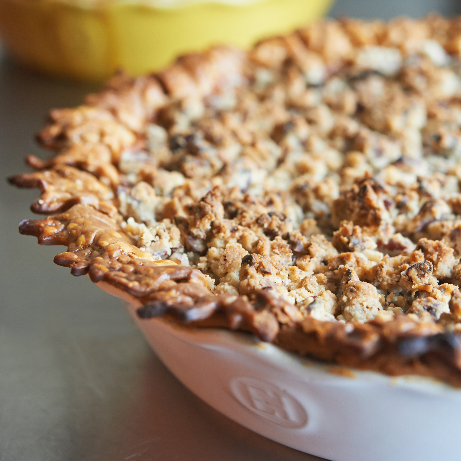Sweet Potato Pie With Pecan Streusel Recipe Sur La Table