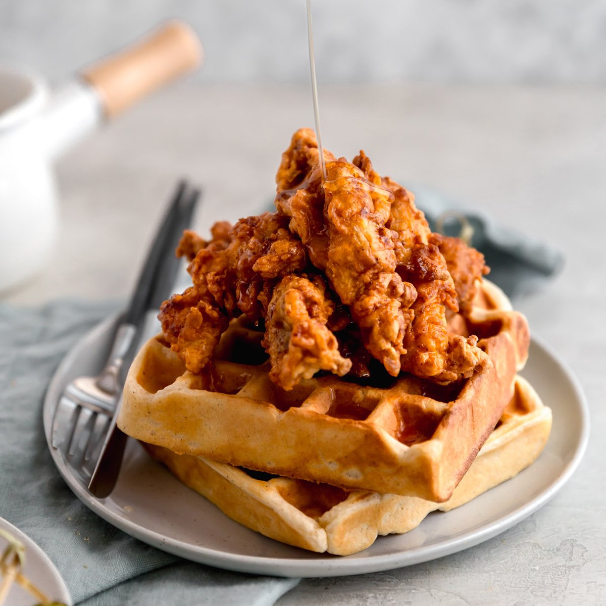 Chicken and Waffles Recipe Sur La Table