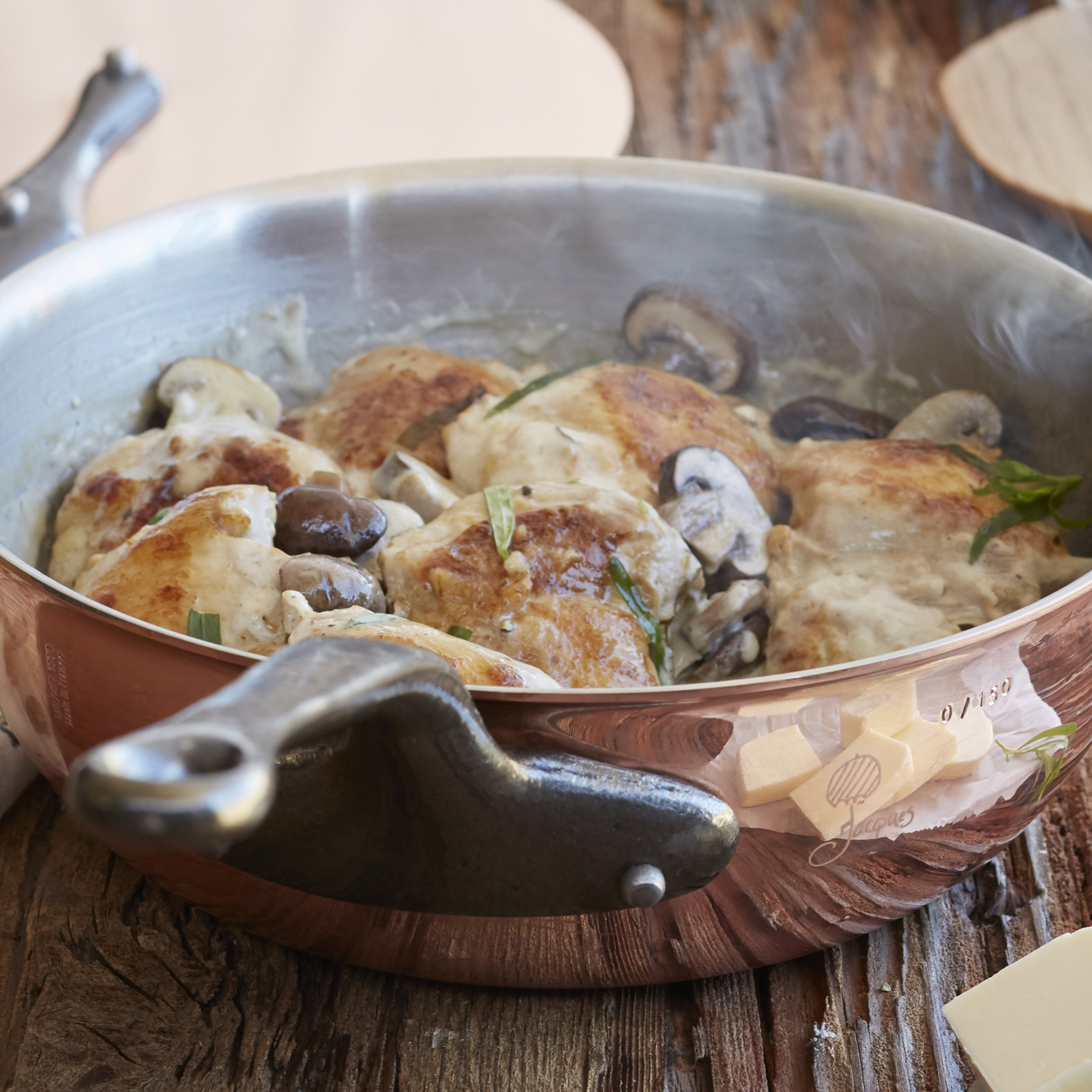 Poulet a la Crème Recipe | Sur La Table