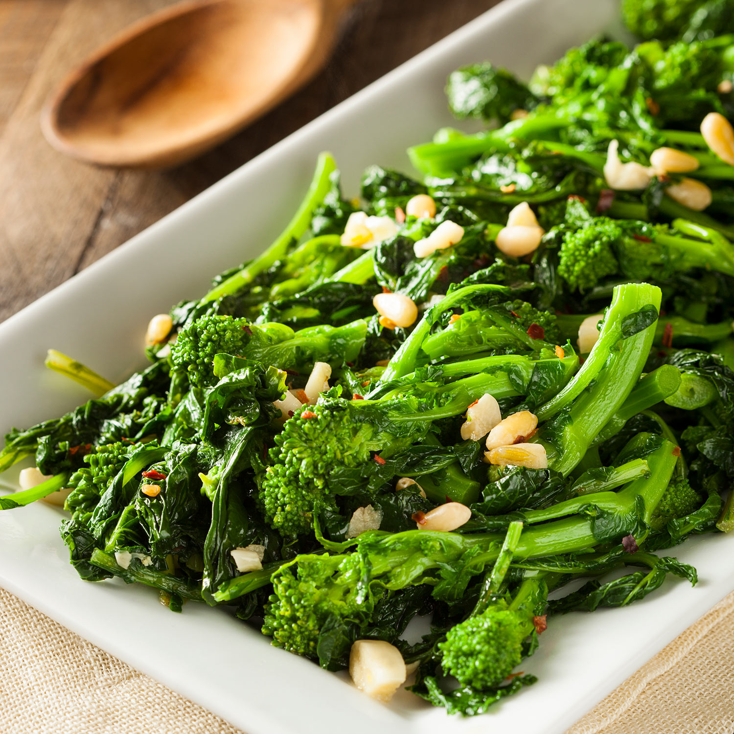 Chinese Broccoli with Garlic and Oyster Sauce Recipe | Sur La Table