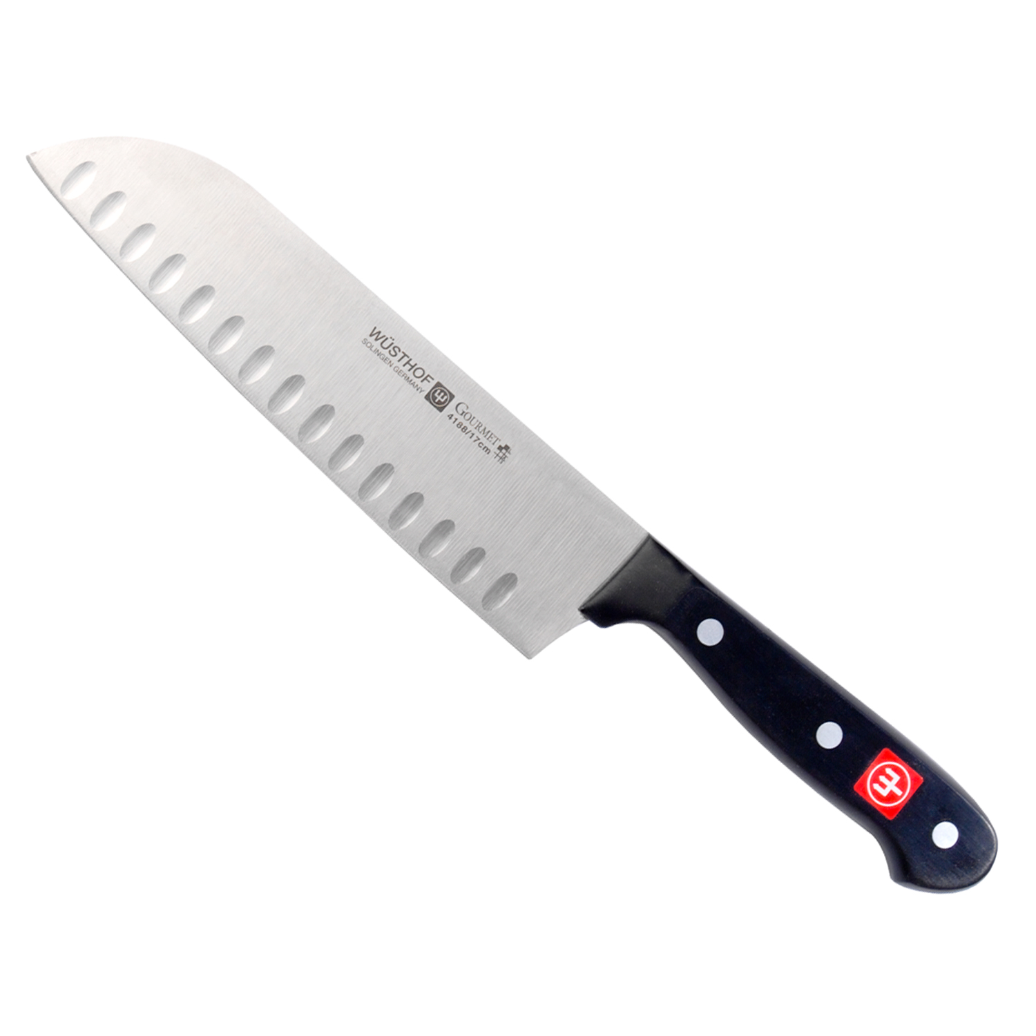 Wusthof Gourmet Hollow Edge Santoku Knife 7 Sur La Table