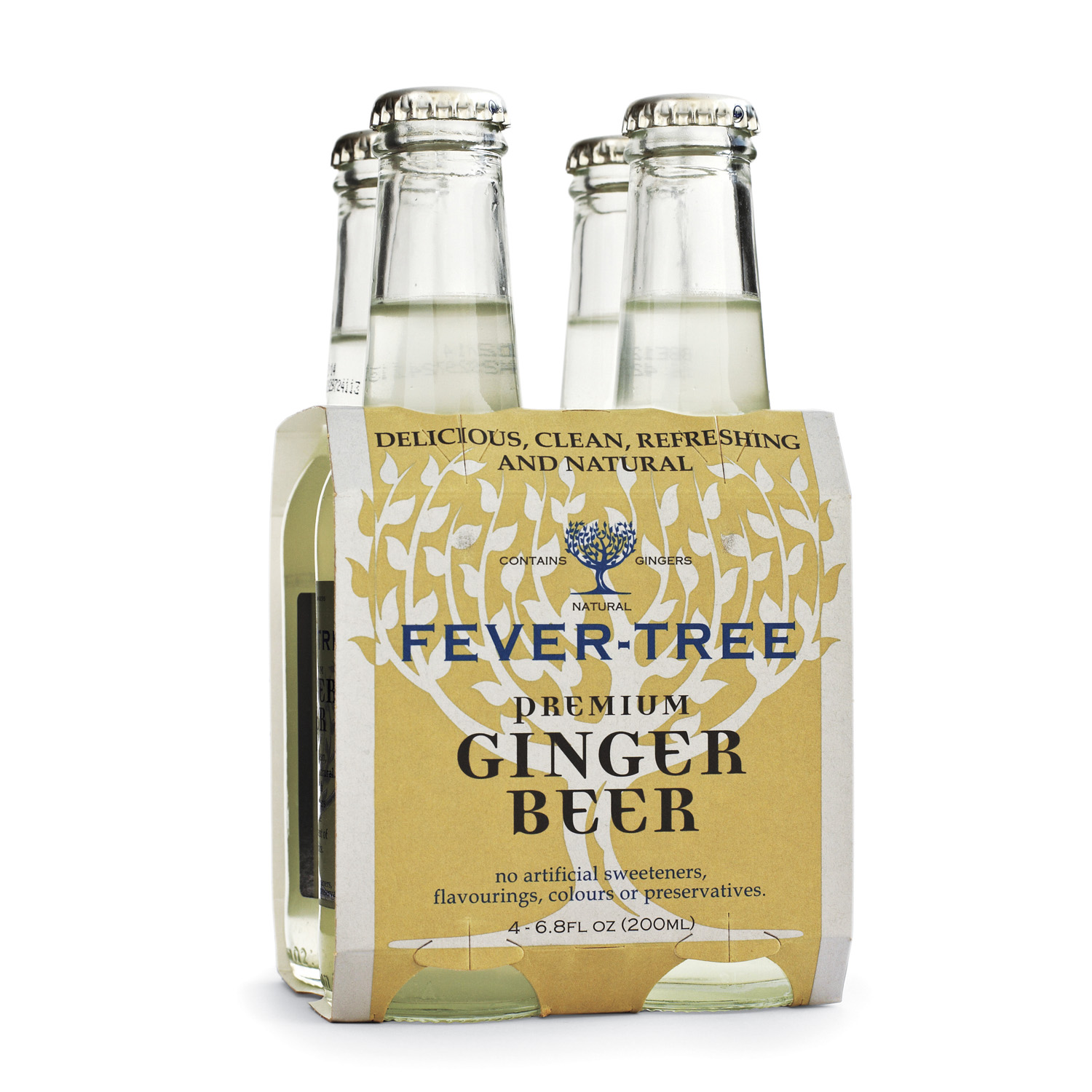 Fever Tree Ginger Beer 4 Pack Sur La Table