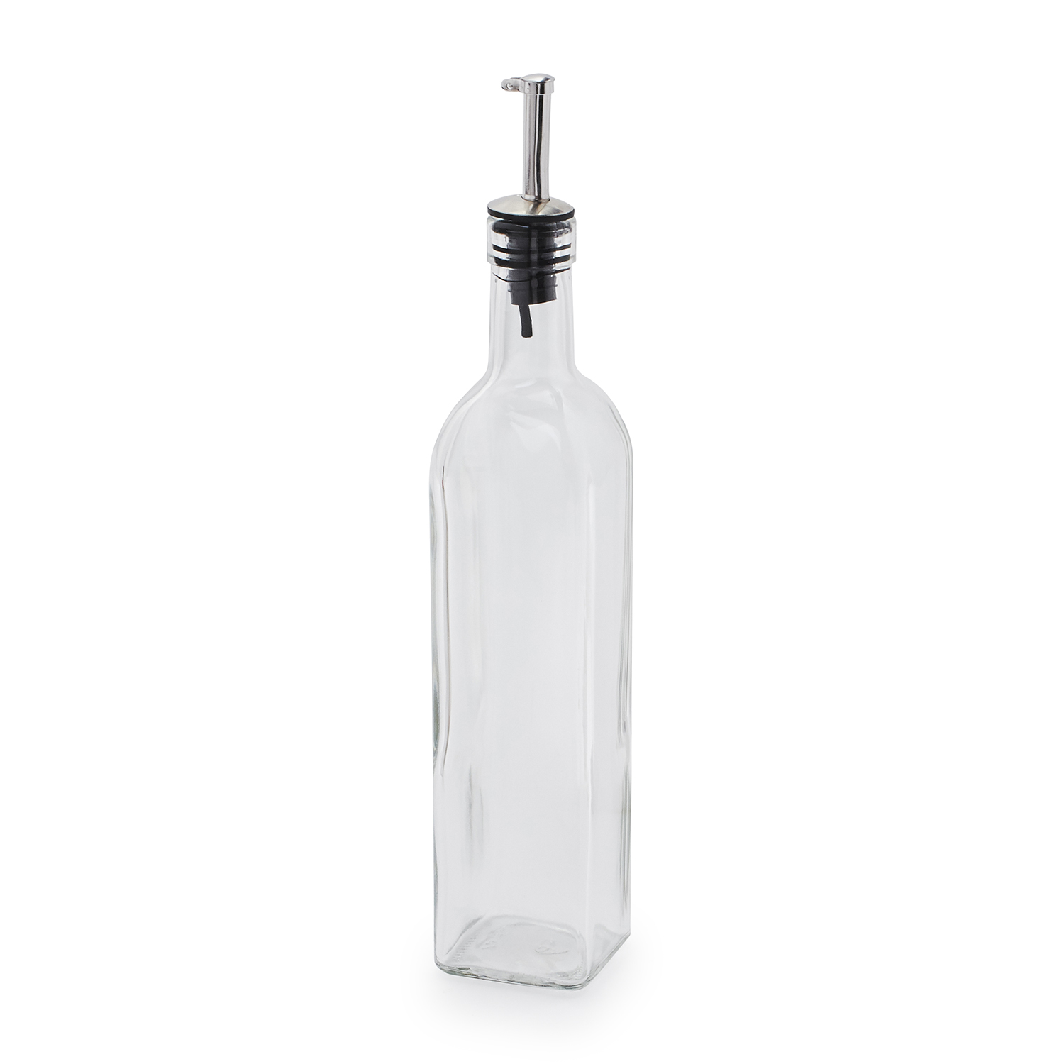 HAIZEEN 16 oz All-Purpose Glass Cruet Oil Bottle Dispenser Glass Oil Decanter for Kitchen and BBQ 480ml Olive Oil Dispenser Bottle Oil Cruet 