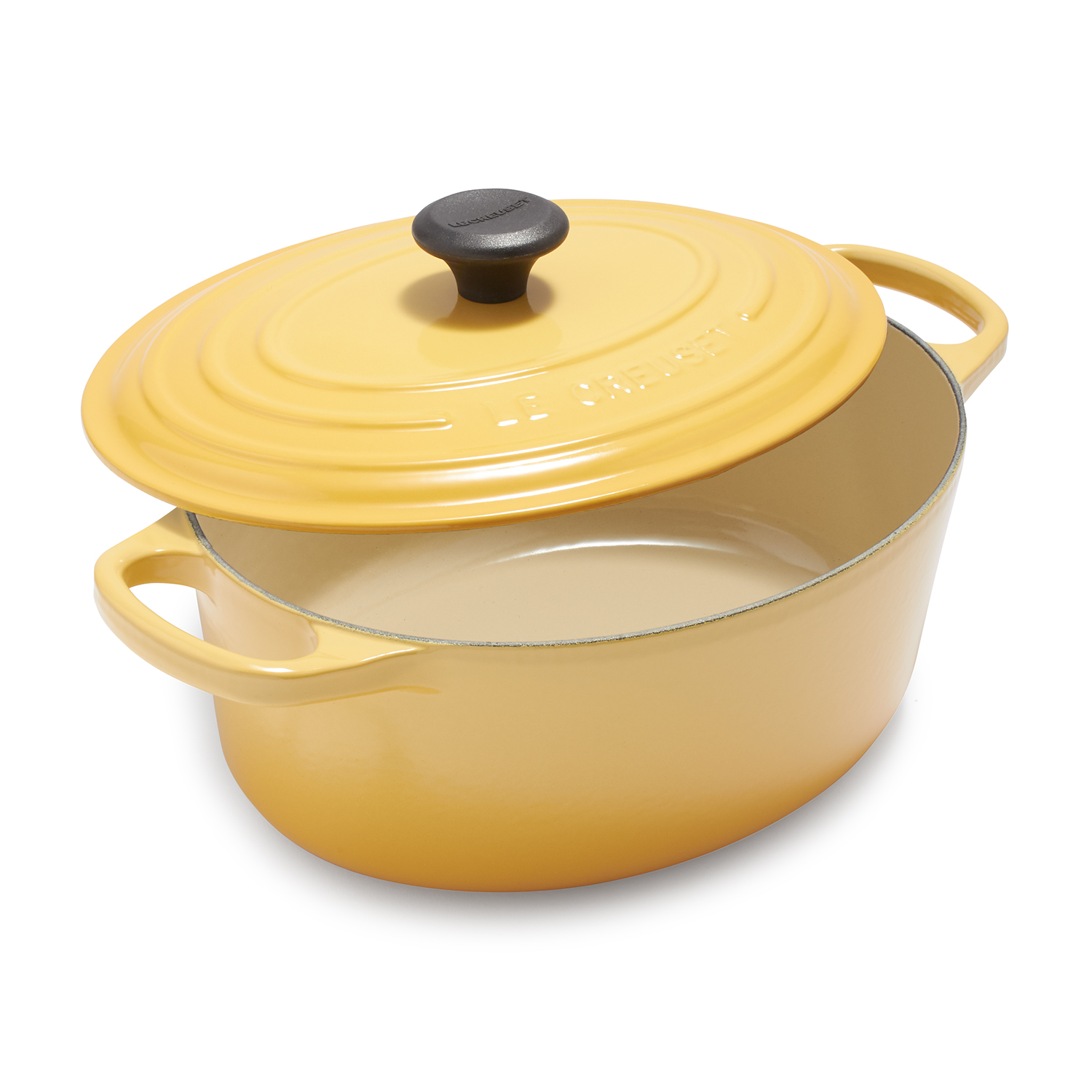 Le Creuset Signature Oval Dutch Oven 3 5 Qt Honey Sur La Table
