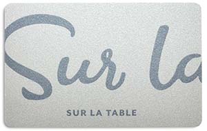 Sur La Table Silver Logo Gift Card
