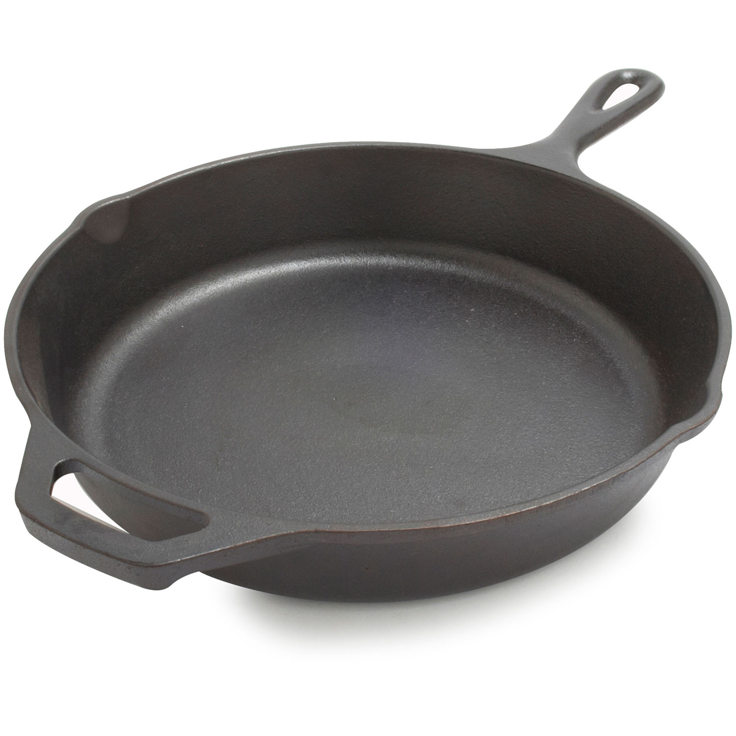 cast iron skillet with coating
