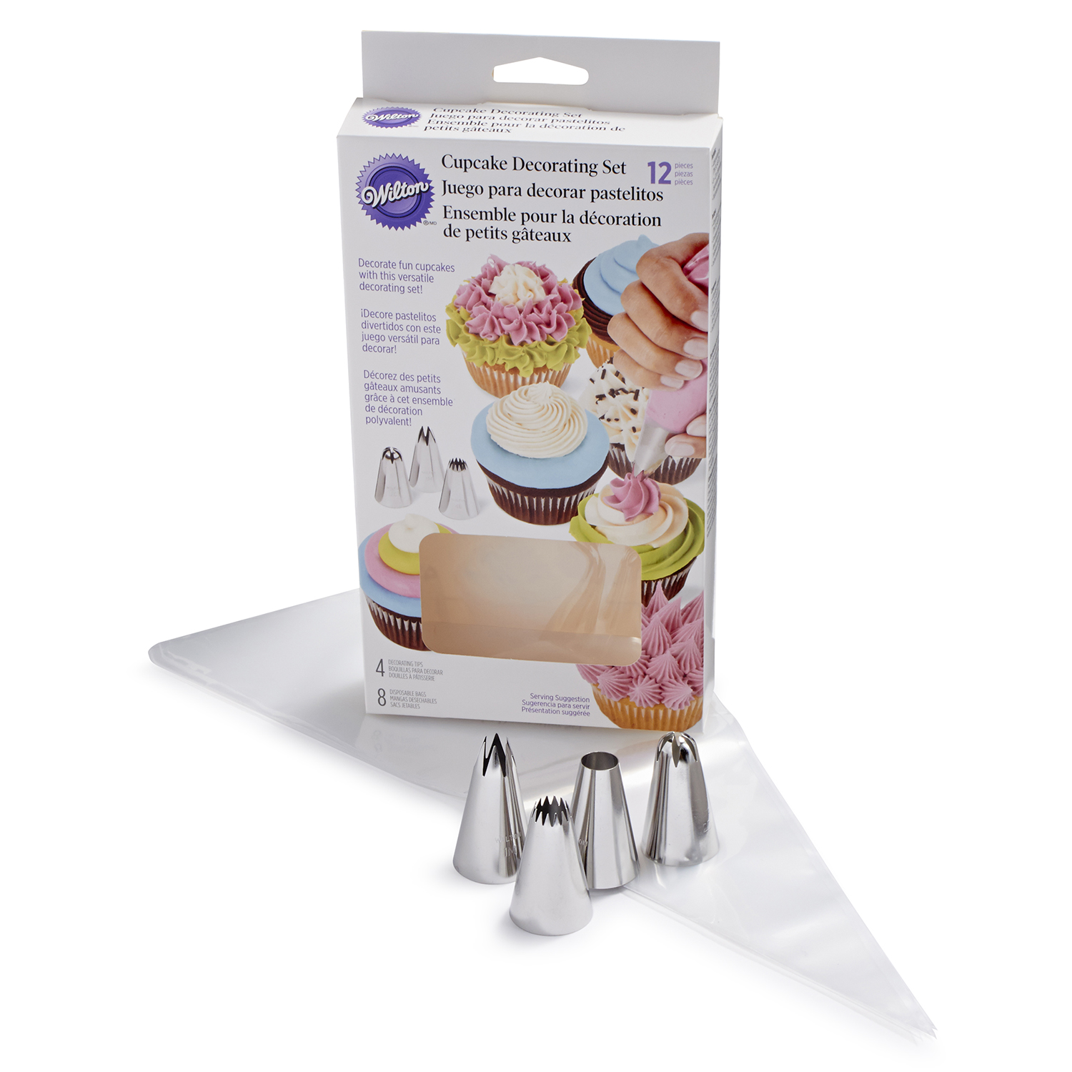 Wilton 12 Piece Cupcake Decorating Set Sur La Table