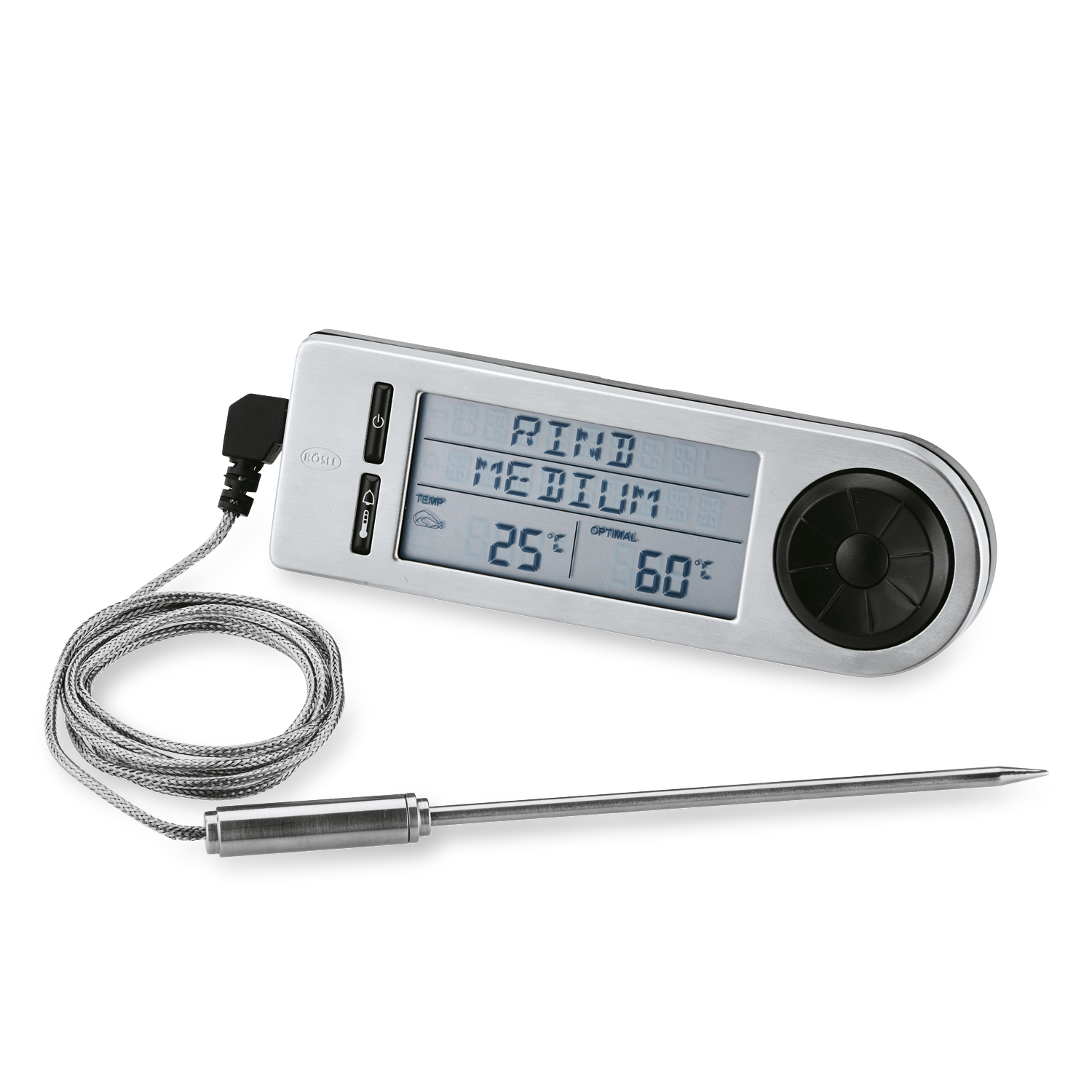 Rosle Stainless Steel Digital Oven And Meat Thermometer Sur La Table