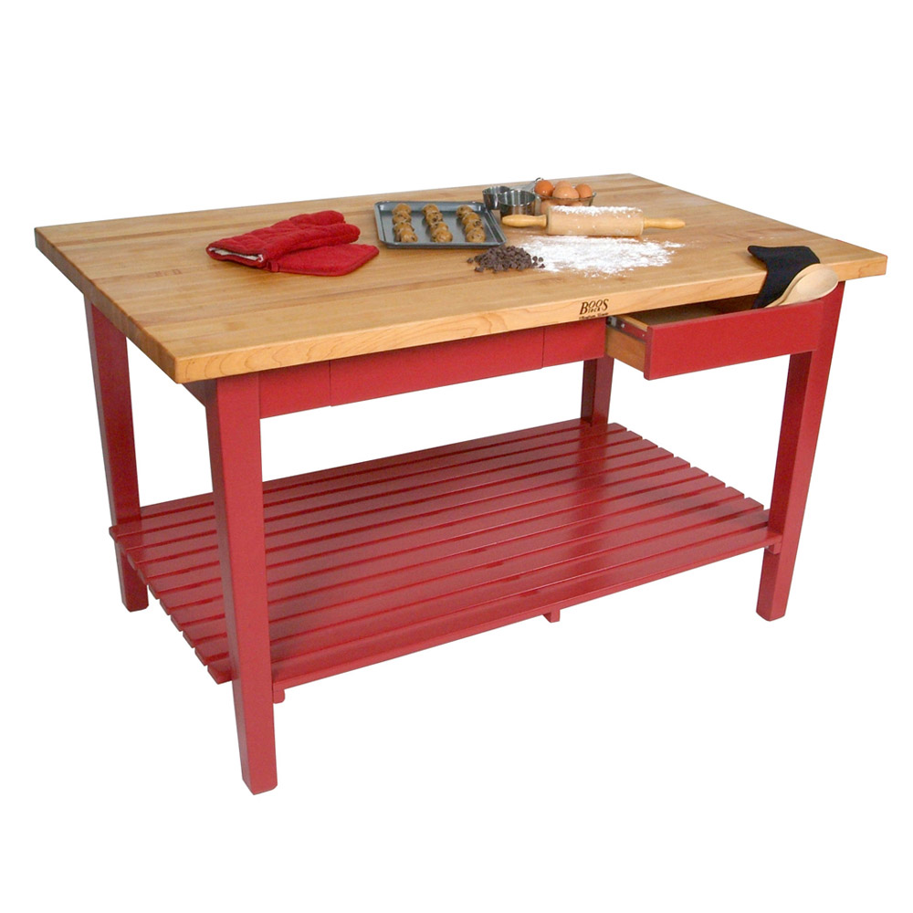 John Boos Co Classic Country Work Table Sur La Table