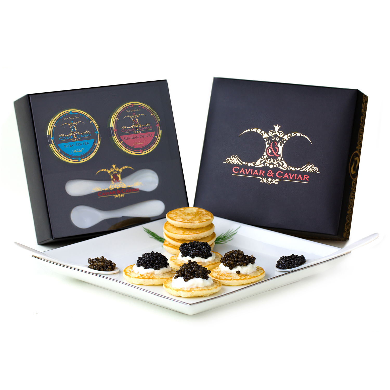 Caviar & Caviar Royal Caviar Gift Set Sur La Table