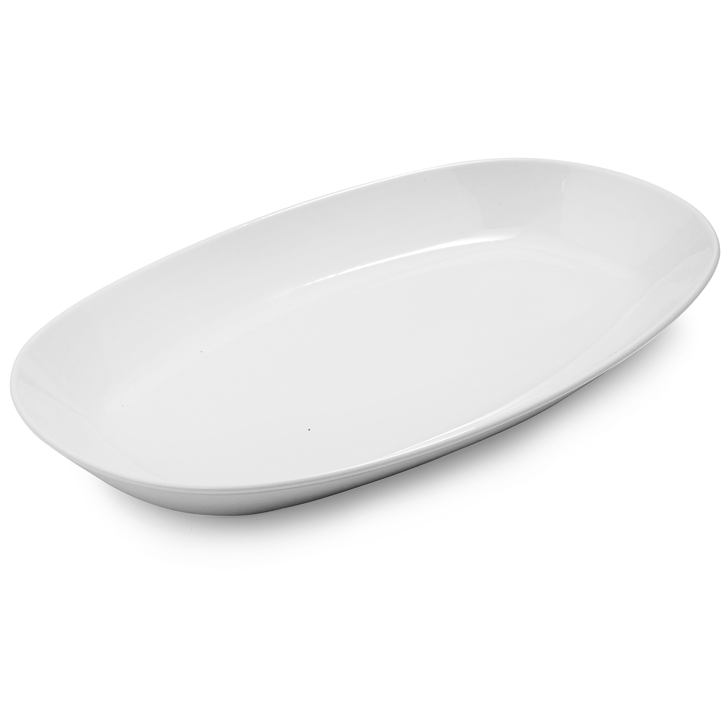 white porcelain serving platter
