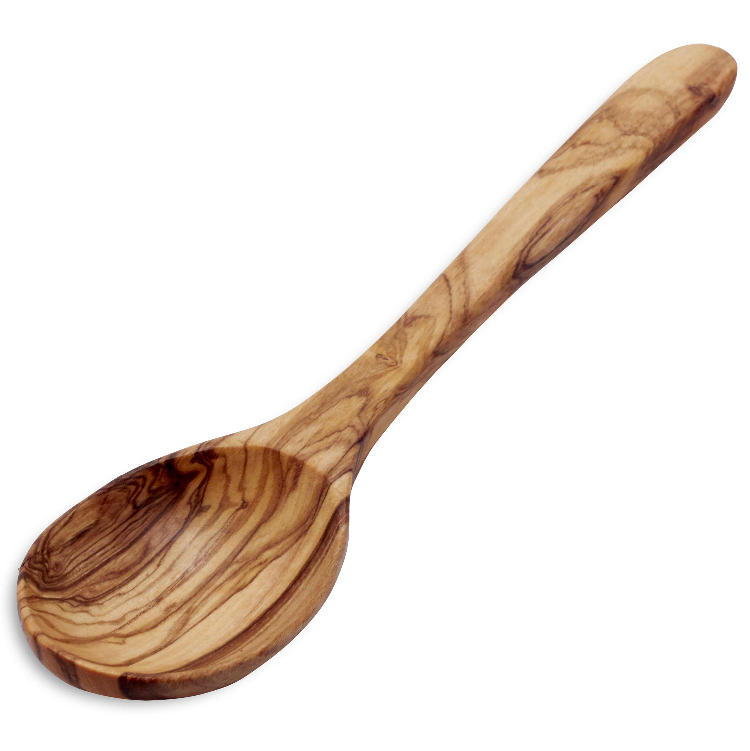 Olive Wood Big Spoon 9 Inch Mom Gift Wooden large spoon Kitchen gift