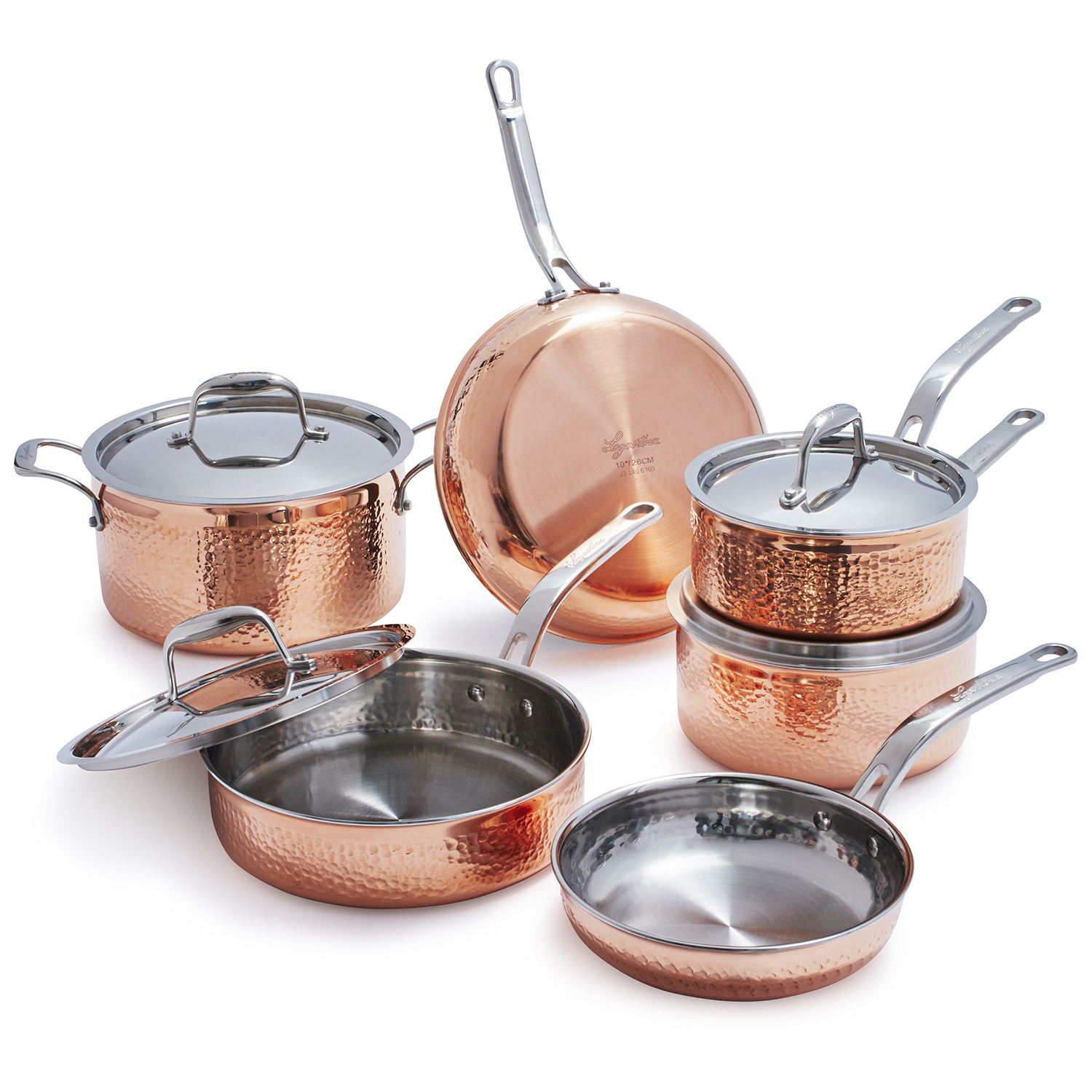 lagostina martellata hammered copper roaster