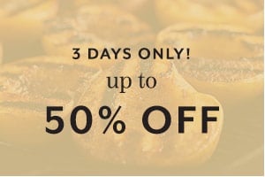 3 Days Only Taste of Summer Sale up to 50% off.