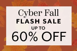 Cyber Fall Flash Sale up to 60% off