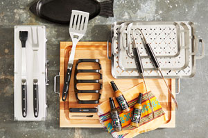 Grilling tools and cookware