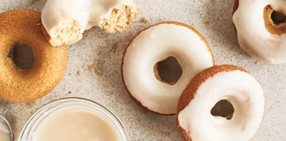 Maple Donut With Maple Glaze Mix