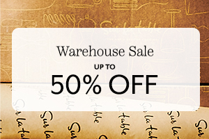 Warehouse Sale up to 50% off