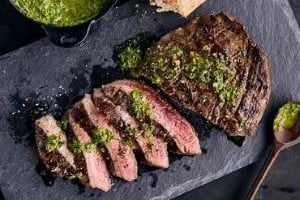 grilled steak