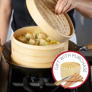 Pork and Shiitake Dumplings (Siu Mai)