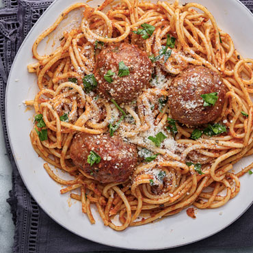 From-Scratch Spaghetti & Meatballs 