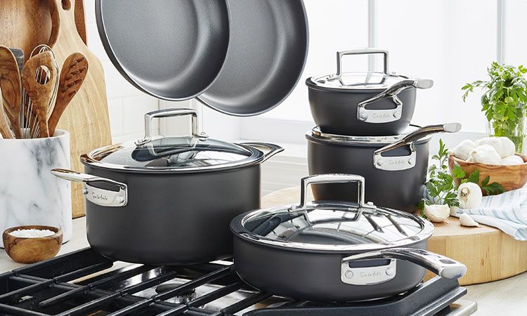 Sur La Table Classic Hard Anodized Nonstick skillets