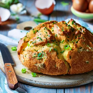 Italian Rosemary and Roasted Garlic Focaccia