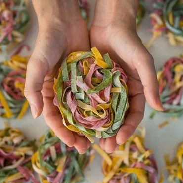 Colorful Pastas