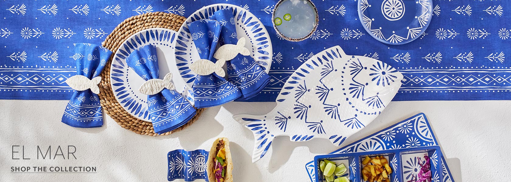 El Mar dinnerware.