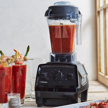 Vitamix E310 Explorian Blender with bloody mary cocktails