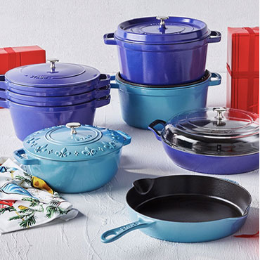 Staub cocotte in new blueberry color