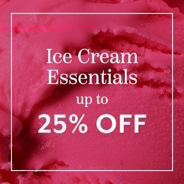 Ice Cream Essentials up to 25% off