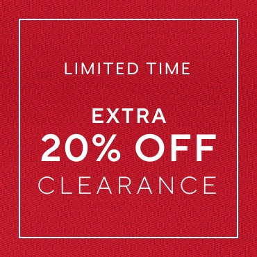 Clearance extra 20% off