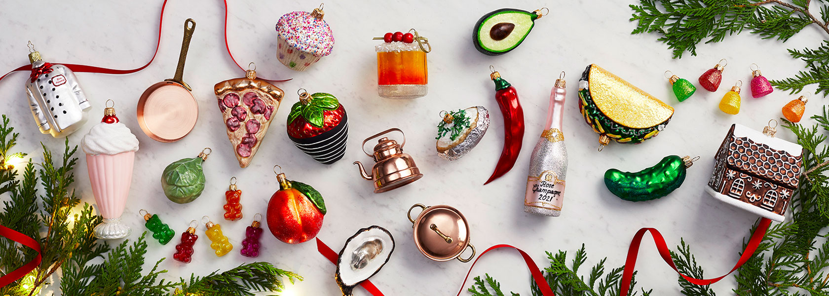 Glass Christmas ornaments