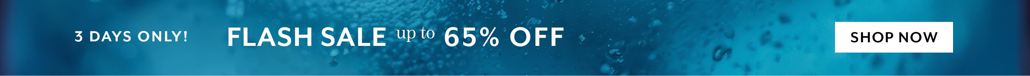 Three days only: Flash Sale up to 65% off. Shop Now.