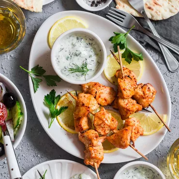Lemon Chicken Souvlaki