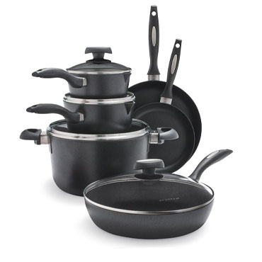 Scanpan ES5 cookware, Set of 10