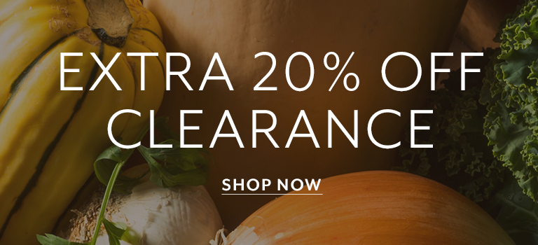 Extra 20% off clearance. Shop Now.