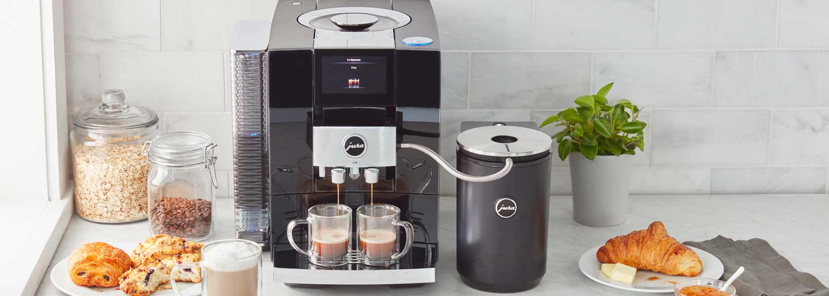 Jura Z10 coffee and espresso maker with frother