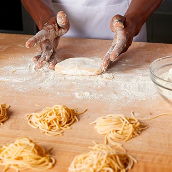 homemade pasta noodles