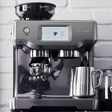 Barista Touch By Breville espresso maker in stainless