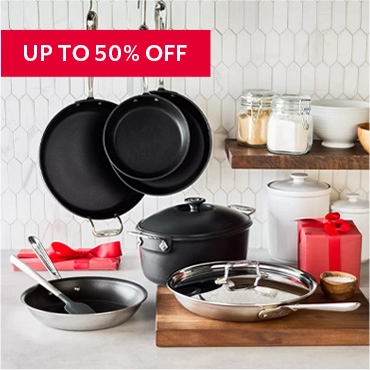 All-Clad exclusives up to 50% off