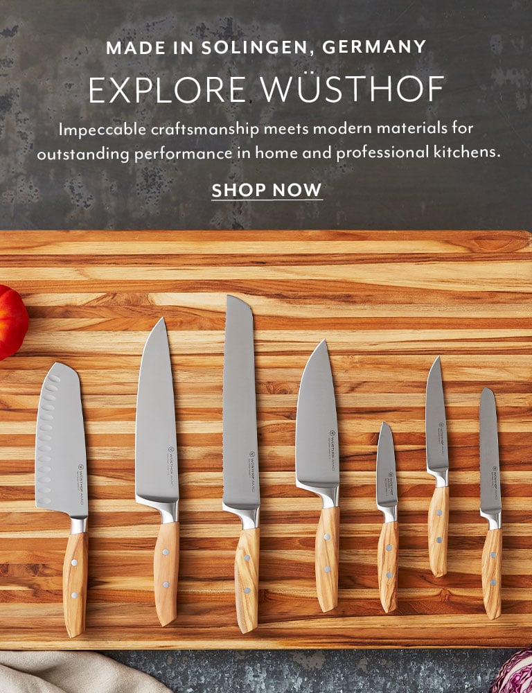 Made in Solingen, Germany. Explore Wüsthof. Impeccable craftsmanship meets modern materials for outstanding performance in home and professional kitchens. Shop Now.